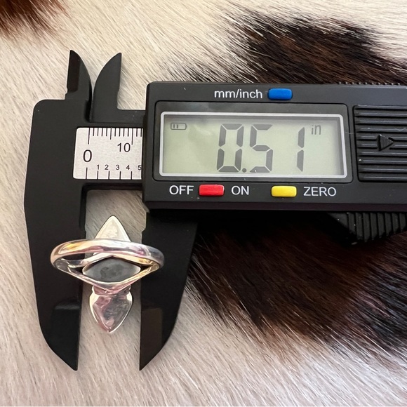 ❤️Bluebird & Paloma Turquoise Navajo Style Artisan 925 Southwestern Ring Sz 8.75 - Picture 15 of 16